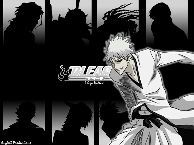 Man sword kimono shadow yellow free wallpaper - medium preview image