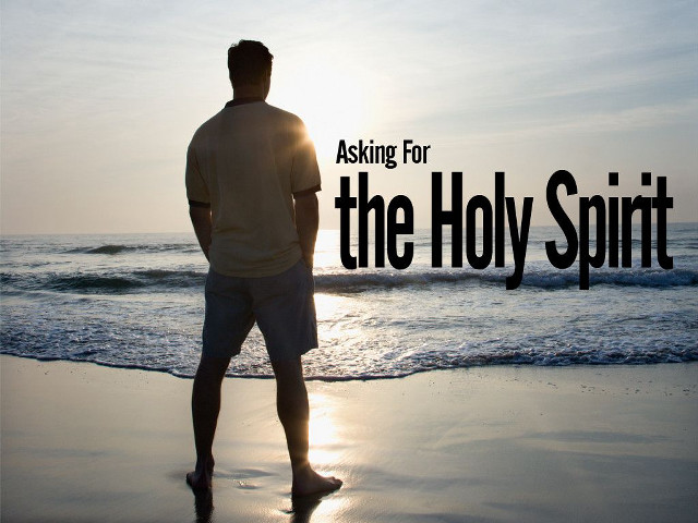 Man beach ocean holy spirit free wallpaper - medium preview image