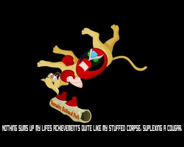 Cartoon character skateboarding black background free wallpaper - medium preview image