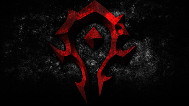 Red black logo dark background #5 free wallpaper - medium preview image