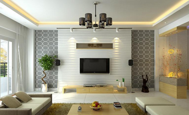 Living room couch table television #2 free wallpaper - medium preview image