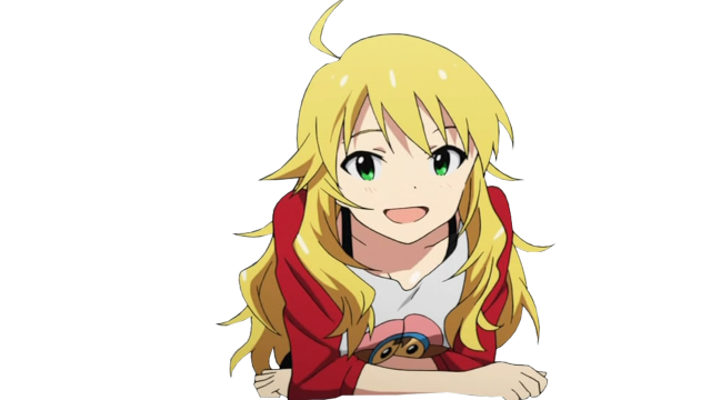 Blonde girl green eyes crossed free wallpaper - medium preview image