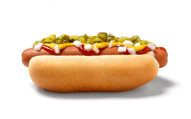 Hot dog mustard ketchup relish free wallpaper - medium preview image