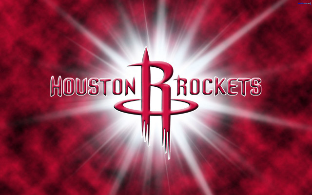Houston rockets logo red background free wallpaper - medium preview image