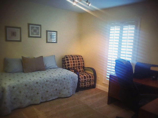 Bedroom desk chair window digital free wallpaper - medium preview image