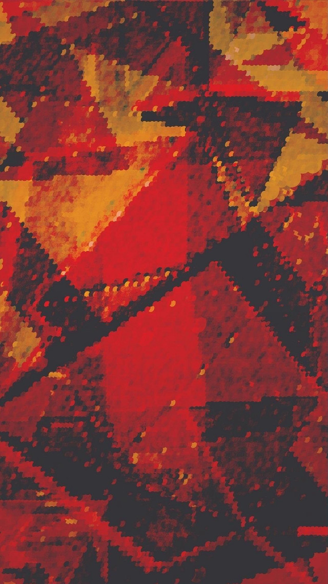 Red yellow abstract painting black free wallpaper - medium preview image