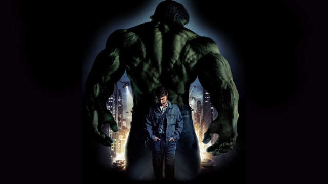 Man giant hulk poster city free wallpaper - medium preview image