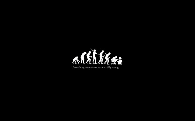 Black background silhouette man woman free wallpaper - medium preview image