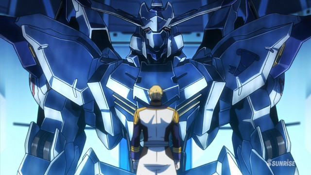 Man giant robot room back free wallpaper - medium preview image