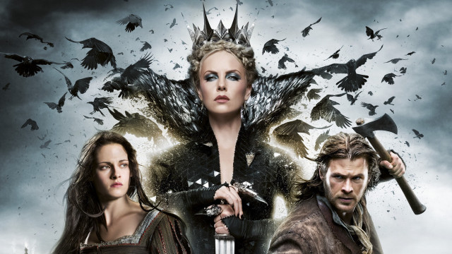 Woman sword men dark sky free wallpaper - medium preview image