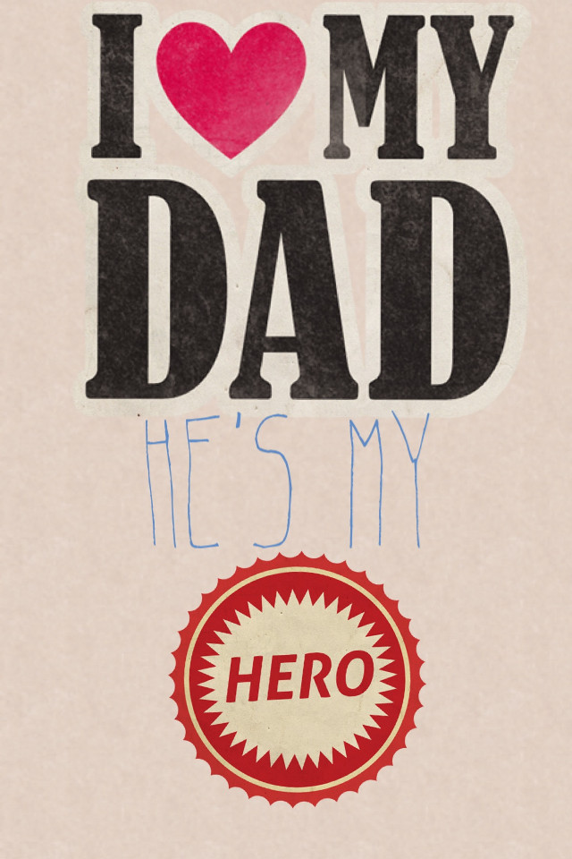 Heart hero badge poster design free wallpaper - medium preview image