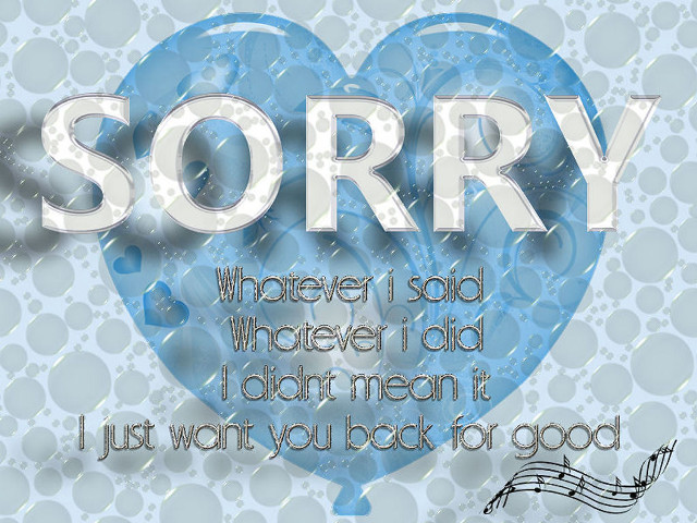 Heart shaped balloon song sorry free wallpaper - medium preview image