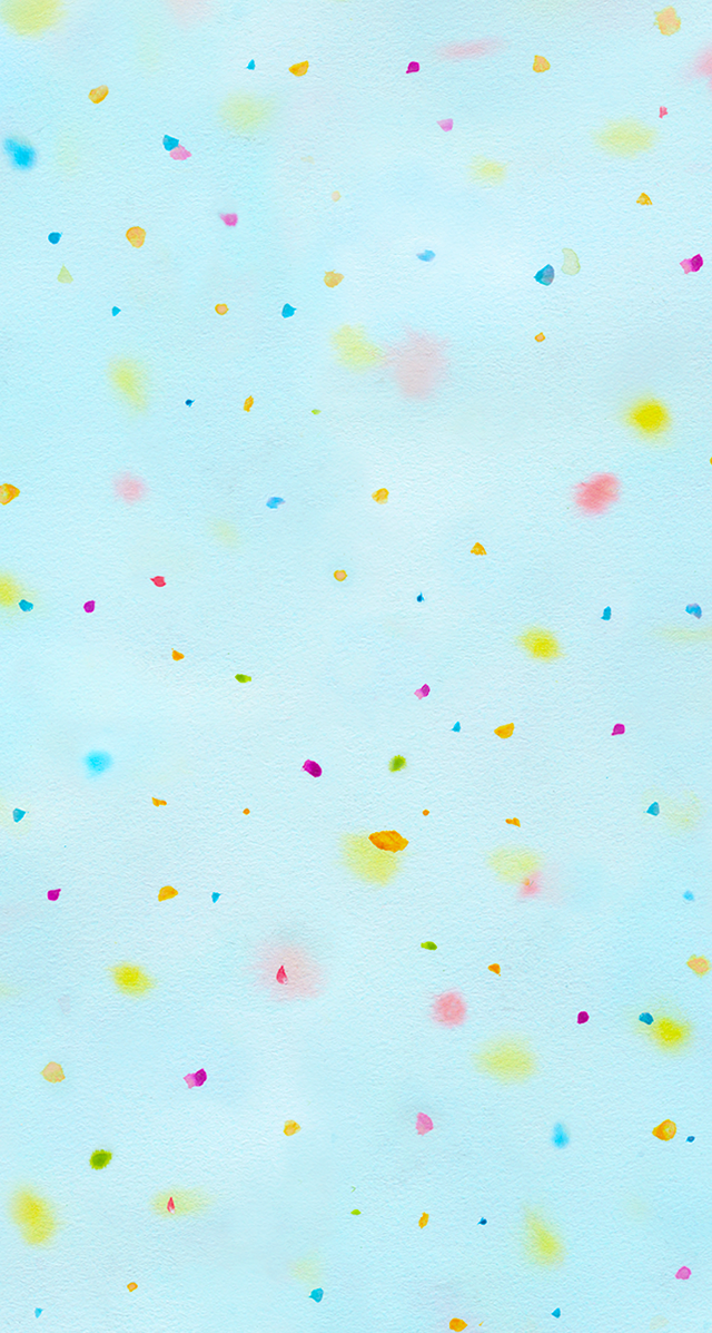 Blue background multicolored confetti white #4 free wallpaper - medium preview image