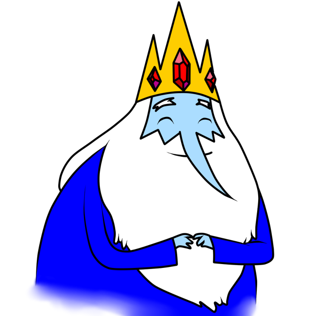 Cartoon character crown blue caper free wallpaper - medium preview image