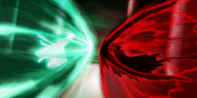 Red vase green vase white free wallpaper - medium preview image