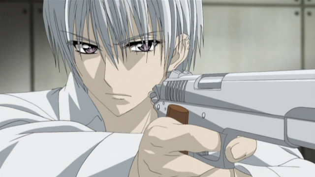 Man holding gun pointing camera free wallpaper - medium preview image