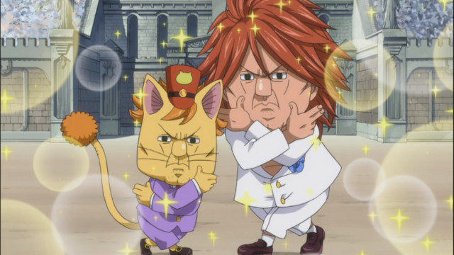 Cartoon character cat castle stars free wallpaper - medium preview image