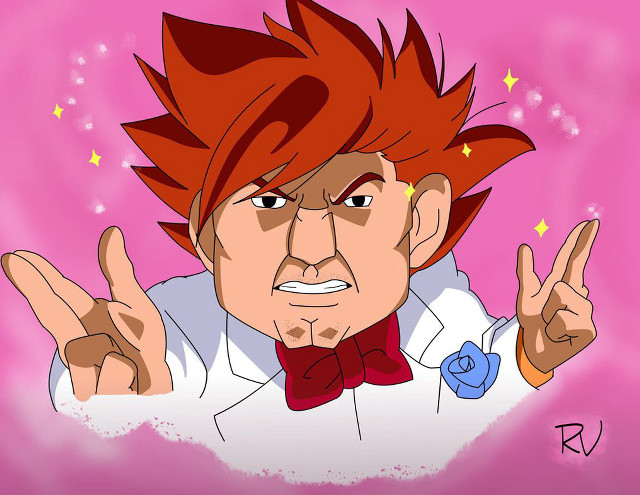 Cartoon character red hair bow free wallpaper - medium preview image