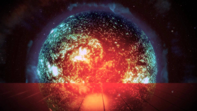 Red blue object red light free wallpaper - medium preview image