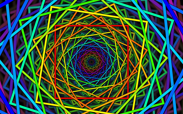Colorful abstract background spiral design #5 free wallpaper - medium preview image