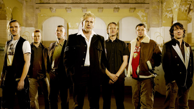 Bauhaus men yellow wall white free wallpaper - medium preview image
