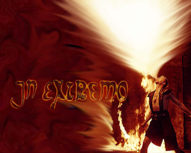 Man walking street fire wall free wallpaper - medium preview image