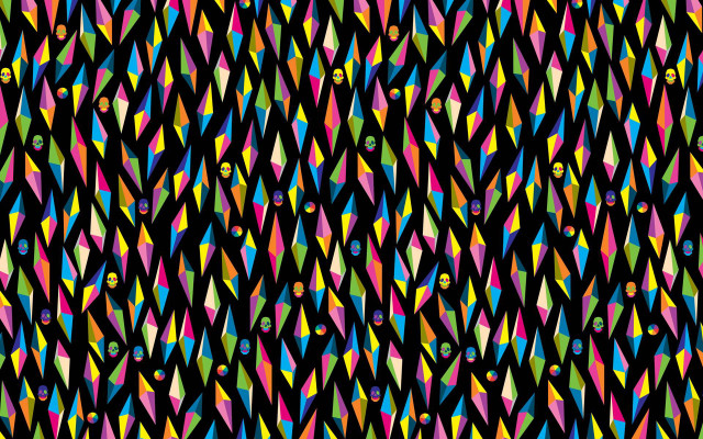Colorful pattern vibrant surface multicolor free wallpaper - medium preview image
