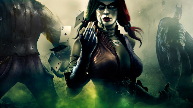 Woman costume man suit cigarette free wallpaper - medium preview image