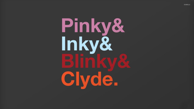 Black background pink inky blinky free wallpaper - medium preview image