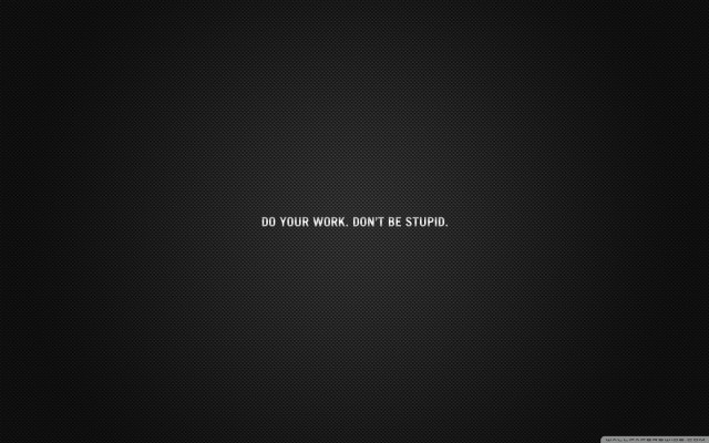 Black wall white text do free wallpaper - medium preview image