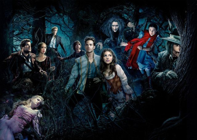 Forest group people woman laying free wallpaper - medium preview image