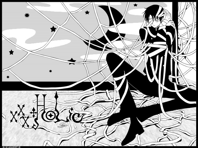 Black white drawing woman chair free wallpaper - medium preview image