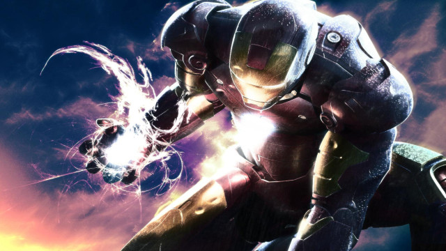Man suit lightning ball sky free wallpaper - medium preview image