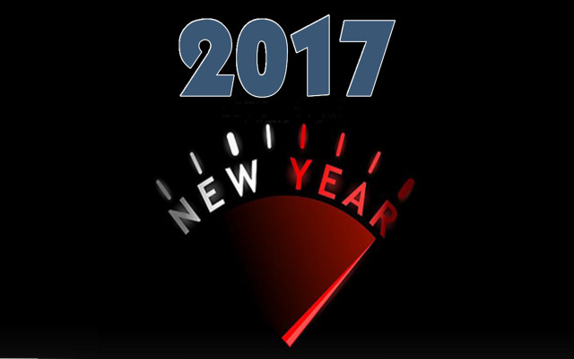 New year speedometer red blue free wallpaper - medium preview image