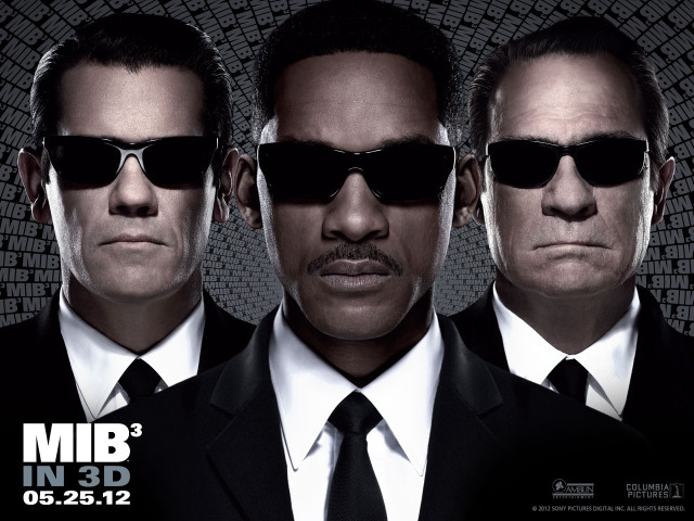 Men in black three suits free wallpaper - medium preview image