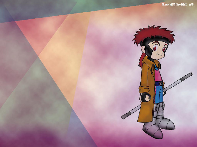 Red hair brown coat skis free wallpaper - medium preview image