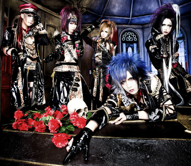 Goth women roses posing steps free wallpaper - medium preview image