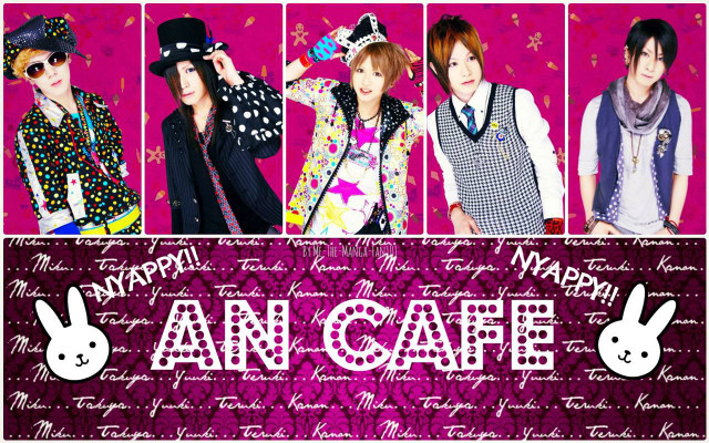 Group people cafe sign standing free wallpaper - medium preview image