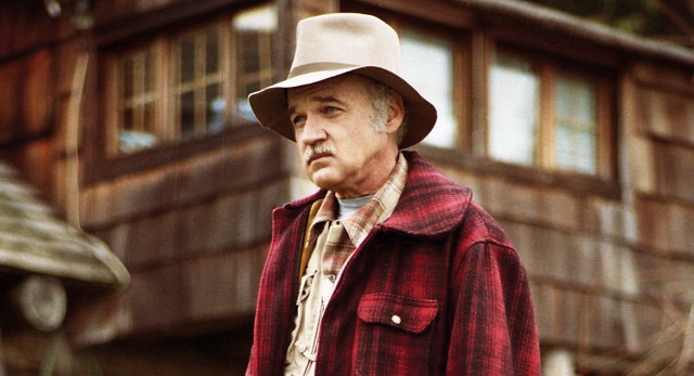 Man red jacket hat house free wallpaper - medium preview image