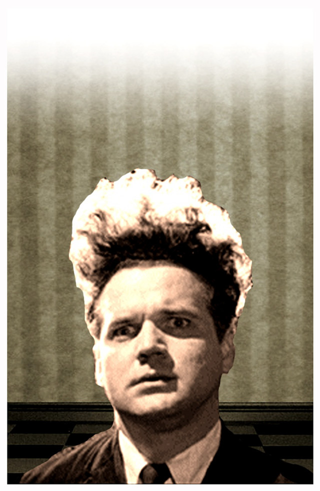 Man weird hairdo tie serious free wallpaper - medium preview image