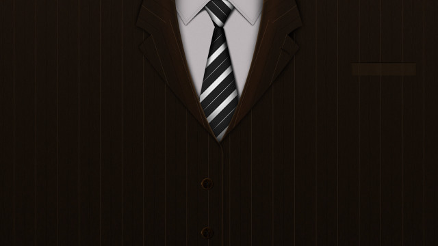 Man in suit brown jacket free wallpaper - medium preview image