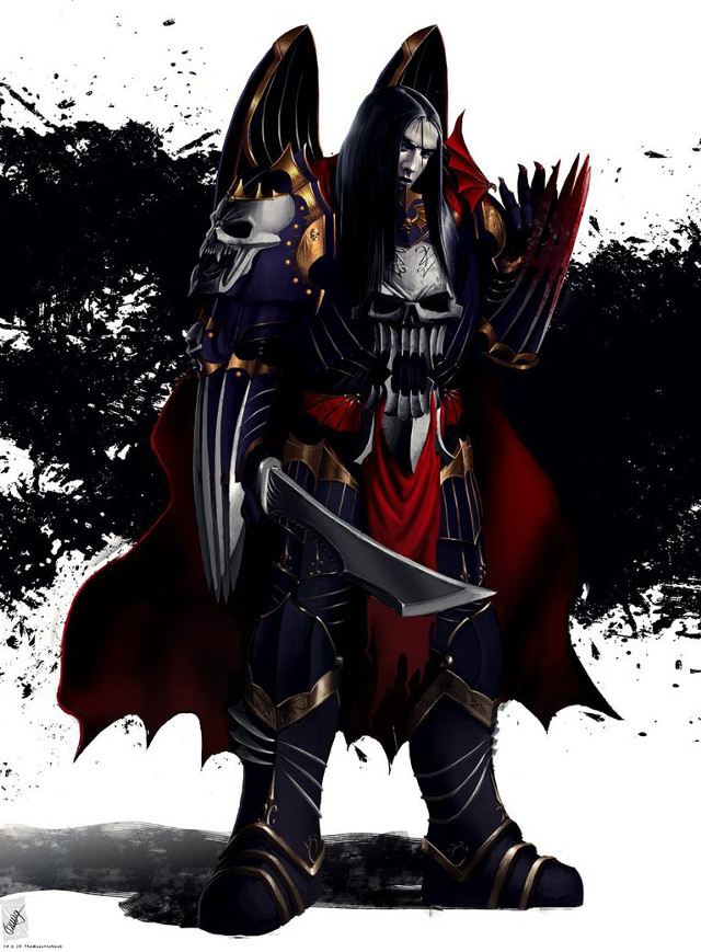 Man armor sword skull chest free wallpaper - medium preview image