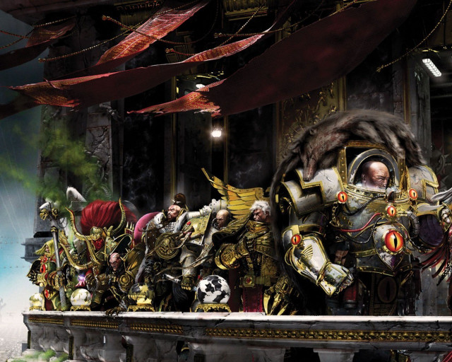Men armor stage clock balloon free wallpaper for desktop - medium preview image