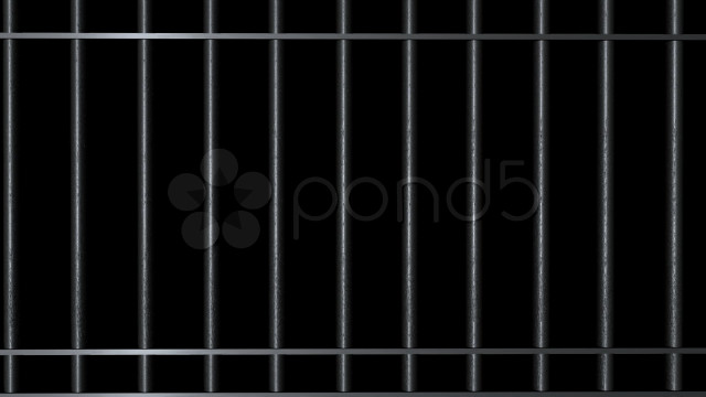 Metal fence black white photo free wallpaper for desktop - medium preview image