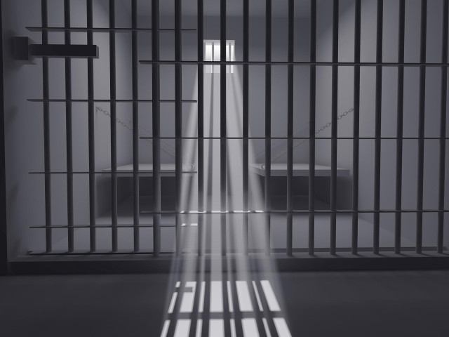 Jail cell light bars bed free wallpaper - medium preview image