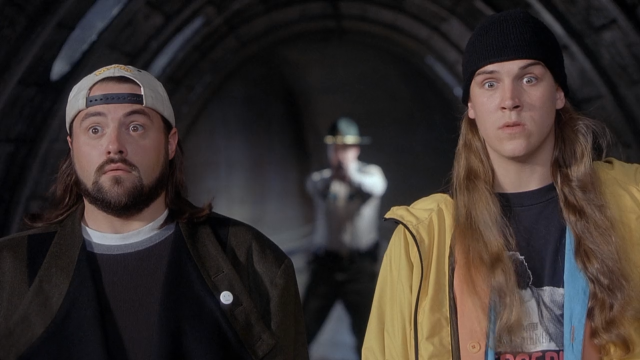Man woman tunnel camera beard free wallpaper - medium preview image