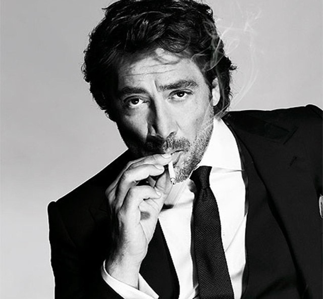 Man suit smoking cigarette black #3 free wallpaper - medium preview image