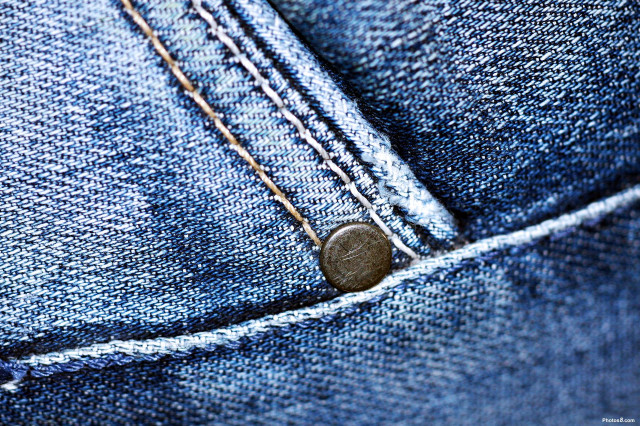 Button pocket jeans ripped worn free wallpaper - medium preview image