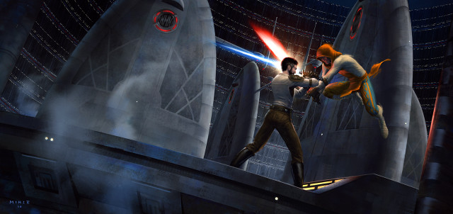 Star wars fight ship rocket free wallpaper - medium preview image