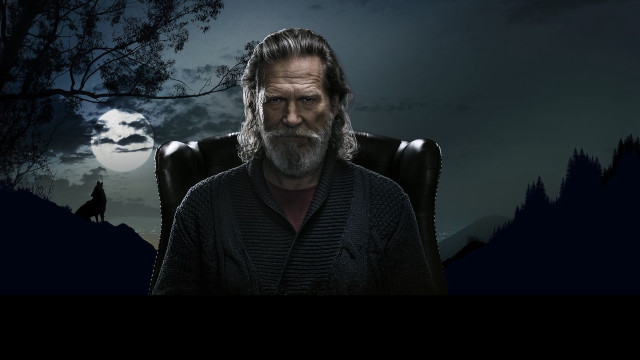 Man beard chair full moon free wallpaper - medium preview image